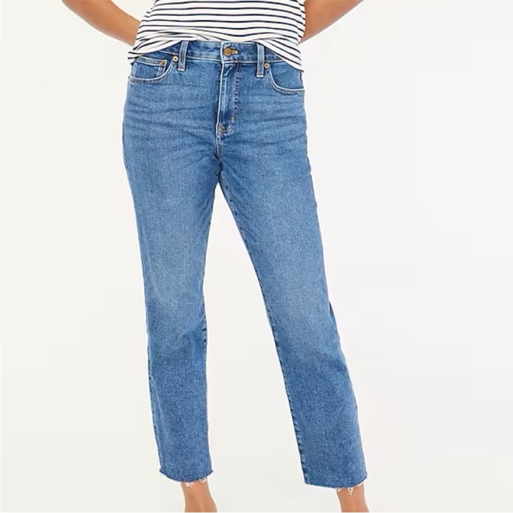 J Crew Essential Straight Jeans